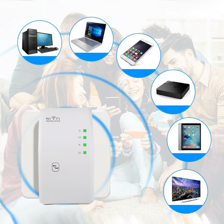 Trådlös WiFi-signal förstärkare – Pålitlig internetförlängning för hem och kontor Carvallo