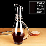 Kristall vinluftare i snäckform – Blyfri för vin eller konjak | Dekorativ för hemmet & bar Carvallo