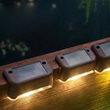 Utomhus Solar LED Steplampa Vattentät Carvallo