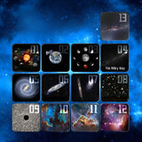 Projektorljus med 13 effekter – stjärnhimmel & galax | Stämningsfull nattlampa för sovrummet Carvallo