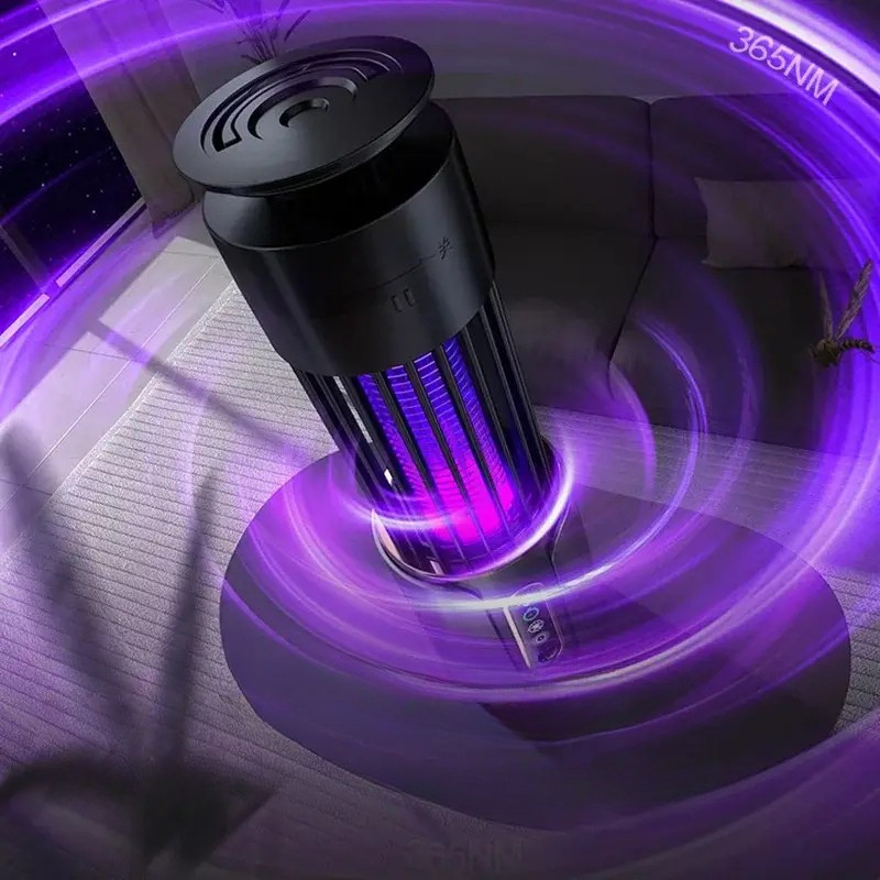 Carvallo mygglampa | USB-laddning & nattljus | 3-stegs timer | För inomhus & utomhus Carvallo