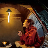LED Campinglampa med USB – Fällbar & Uppladdningsbar | 270° Svängarm & Flera Ljusstyrkor Carvallo