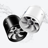 Silent Extractor Fan Vägg Metall Kök Luft Vent Carvallo