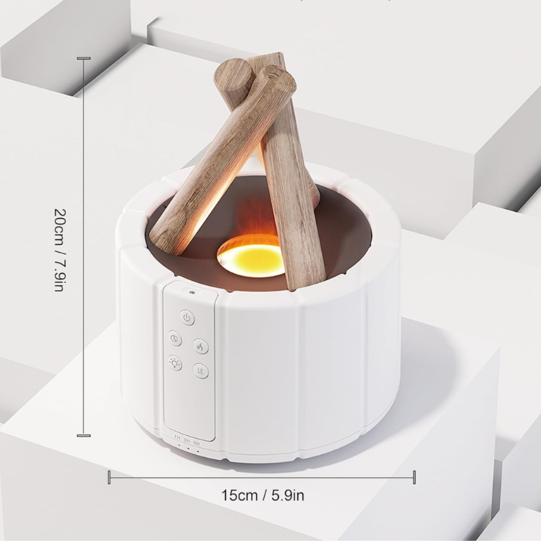 NatureGlow - Flamma och dimdiffusor för aromaterapi Carvallo