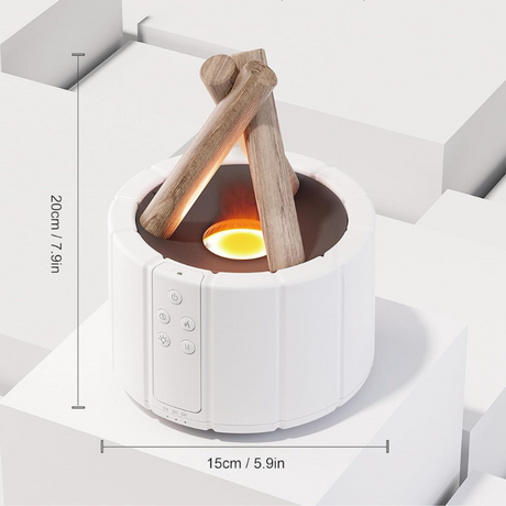 NatureGlow - Flamma och dimdiffusor för aromaterapi Carvallo