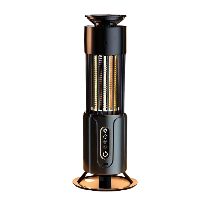 Carvallo mygglampa | USB-laddning & nattljus | 3-stegs timer | För inomhus & utomhus Carvallo