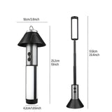 LED Campinglampa med USB – Fällbar & Uppladdningsbar | 270° Svängarm & Flera Ljusstyrkor Carvallo