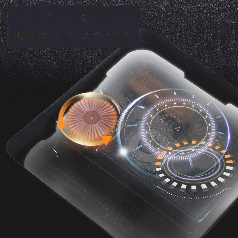 MinimalGrain Klocka - Akrylträådring Väggklocka Carvallo