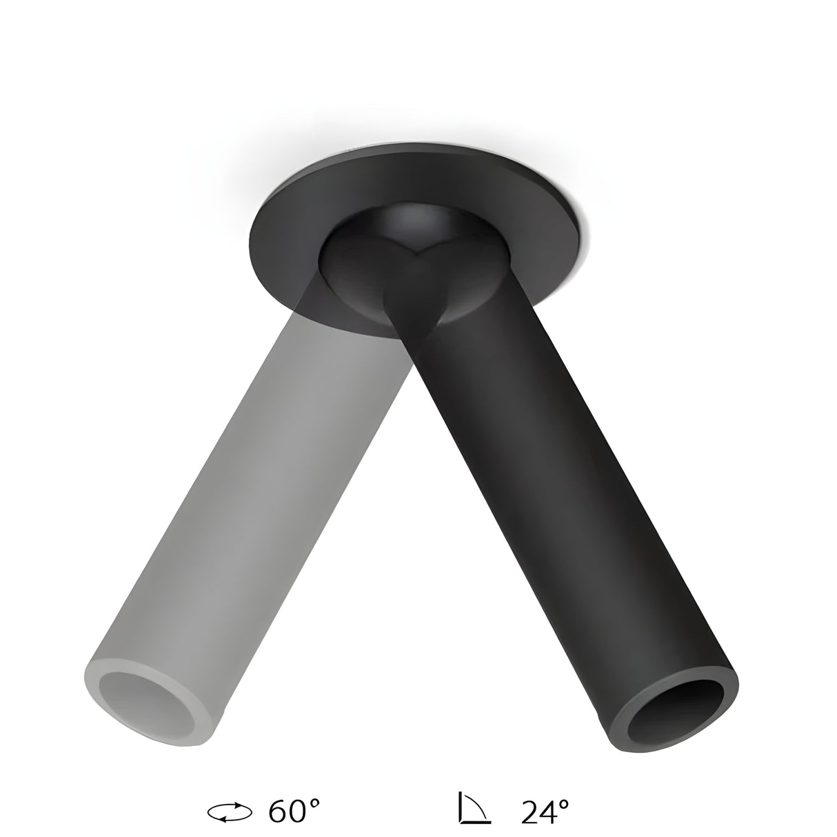 RayFocus Ljus – Lång Cylinder LED Spotlight Carvallo