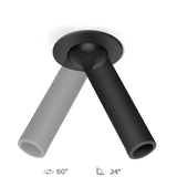 RayFocus Ljus – Lång Cylinder LED Spotlight Carvallo