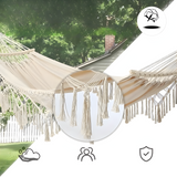 Svinghängmat – Fällbar, Mjuk och Perfekt för Inomhus- och Utomhusbruk Carvallo