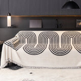 Urban Arch Pattern Sofföver Dragning Dekor Carvallo