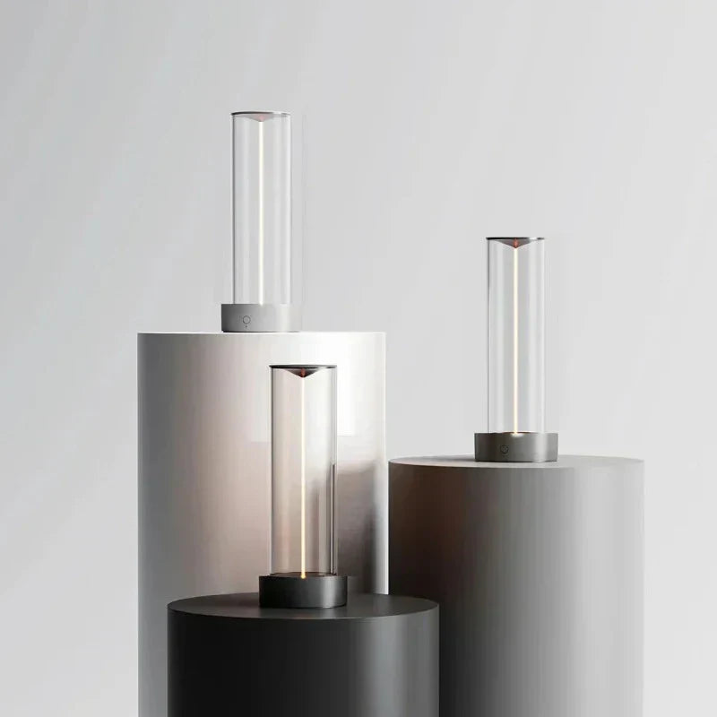 LumiSphere - Dimbart Touch Bordslampa med Minimalistisk LED Design Carvallo