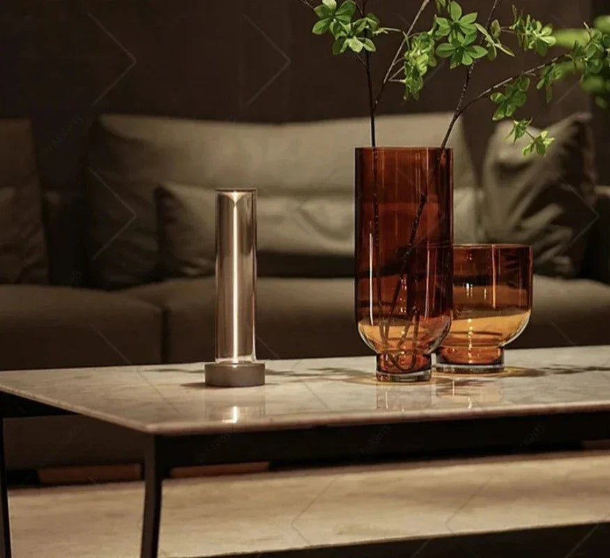 LumiSphere - Dimbart Touch Bordslampa med Minimalistisk LED Design Carvallo