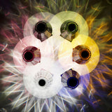 CrystalGlow - Dimbar Akryl Bordslampa med Luksuriöst Ljusspel för Vardagsrum och Sovrum Carvallo