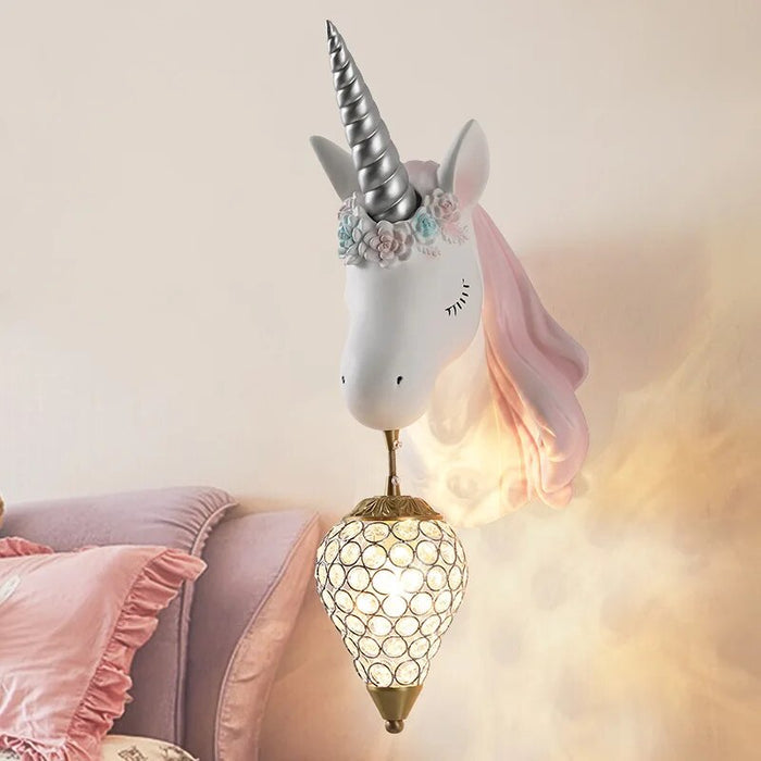 Carvallo - Elegant Unicorn vägglampa för lugn atmosfär Carvallo