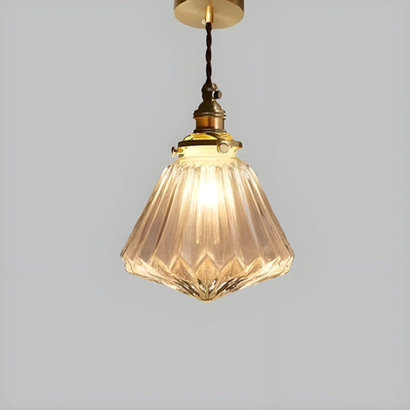 GlossyGlass Light - Nordisk kristallglas minimalistisch hängande lampa Carvallo