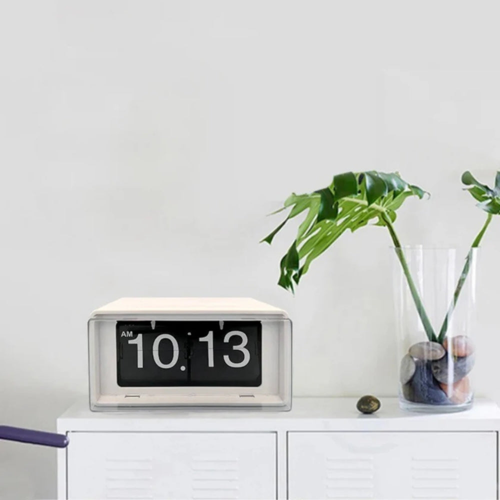 Vayda Retro Flip Klocka Bordsdisplay Carvallo