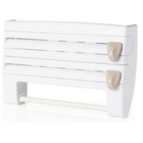 Mångsidig foliekniv & köksrullehållare – Ideal för en effektiv köksorganisation Carvallo