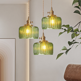 Vincent Vintage Kristall Taklampa – Cylindrisk glasdesign med justerbar höjd för en varm atmosfär Carvallo