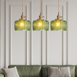 Vincent Vintage Kristall Taklampa – Cylindrisk glasdesign med justerbar höjd för en varm atmosfär Carvallo