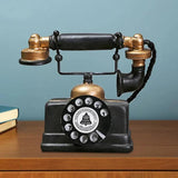RetroTech - Antik telefoninredning för elegant vintageaccent i varje rum Carvallo
