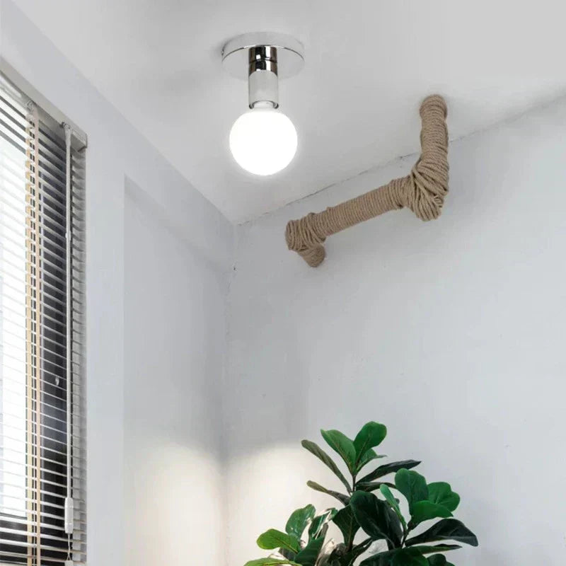 RetroGlow – Justerbar retro taklampa med modern charm Carvallo