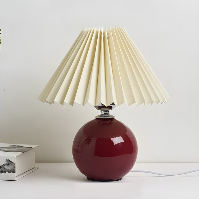 LumiPleat Lampa – Vintage Fållbordslampa Carvallo