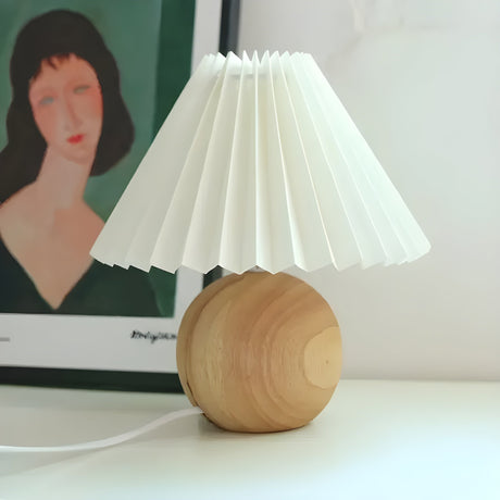 LumiPleat Lampa – Vintage Fållbordslampa Carvallo