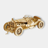 RetroRacer - Trä Grand Prix bilbyggset Carvallo