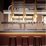 SparkleTwine Light - Italiensk Vintage Hängande Pendellampa Rep Carvallo