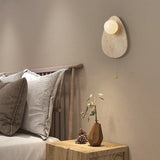 RusticStone - Handgjord vägglampa i natursten för stämningsfull belysning Carvallo