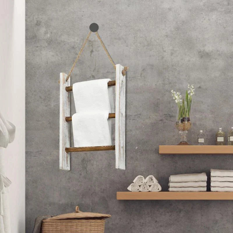 Carvallo - Vintage Inspirerad Vägghanddukshållare För Enkelt Organisering Carvallo