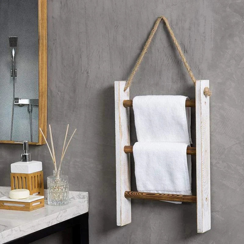Carvallo - Vintage Inspirerad Vägghanddukshållare För Enkelt Organisering Carvallo