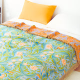 Vintage Floral Tapestry Kastpläd Carvallo