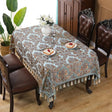 Vintessa Vintage Broderad Fringed Duk Carvallo