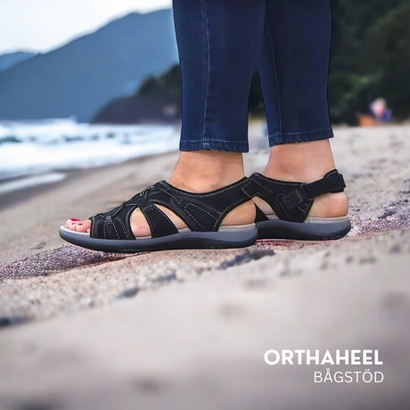 VeroComfy® Ortopediska sandaler-Hemnix-Svarta-35-Hemnix