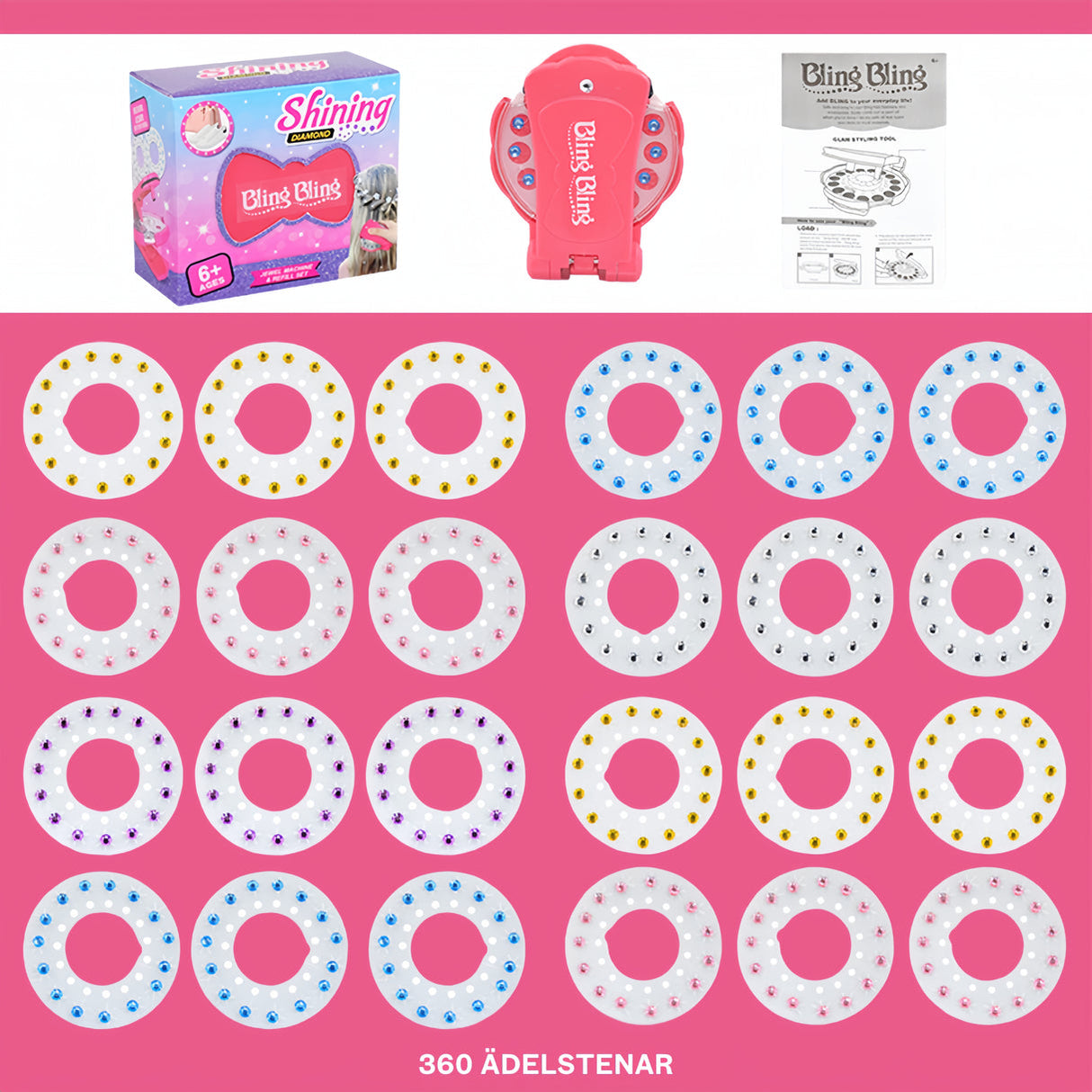 Bling™ Gem Hårsats-Hemnix-Hemnix