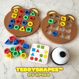 TeddyShapes™ Formmatchningsspel-Hemnix-Hemnix