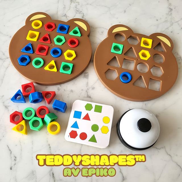 TeddyShapes™ Formmatchningsspel-Hemnix-Hemnix