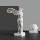 Angel Wing - Elegant Grekisk Segergudinna Karaktärsstaty Carvallo