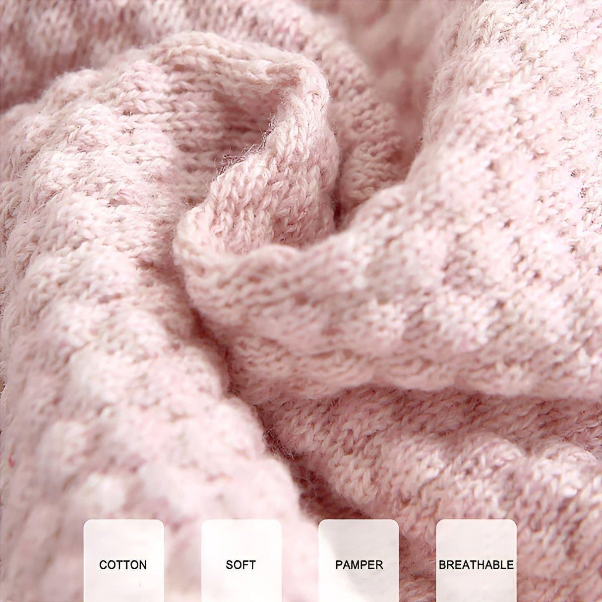 Cozy Knit - Unisex Stickat Matchande Set för Bebisar Carvallo