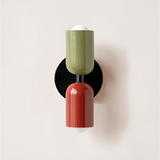 Färg Wabi Duo - Minimalistisk Modern LED-Dubbelhuvud-lampor Carvallo