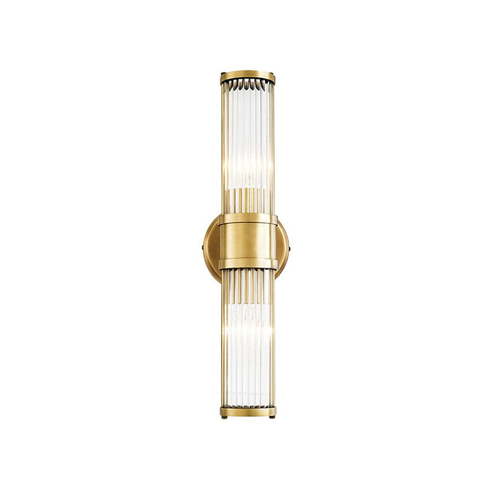 Vägglampa Guld Glas LED Inomhus Armatur Carvallo