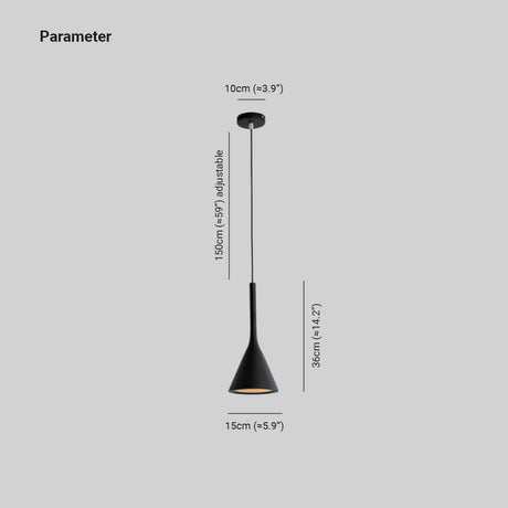 TriLuxe Modern Trekantig LED Taklampa Carvallo