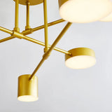 Modern Taklampa Med 6 Justerbara LED-Huvuden Carvallo