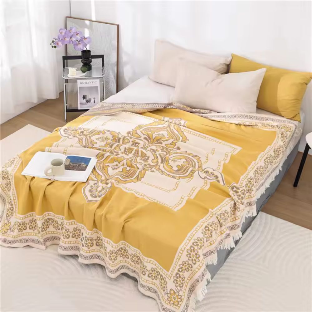 Wander Cotton Boho Mandala Filt Carvallo
