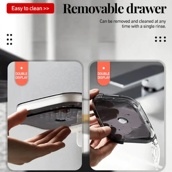 AquaFlow - Väggmonterad tvålhållare MILA Sverige