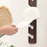 Dekorativ hatthängare – Platsbesparande rustik väggorganisatör MILA Sverige