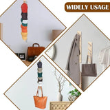 Dekorativ hatthängare – Platsbesparande rustik väggorganisatör MILA Sverige